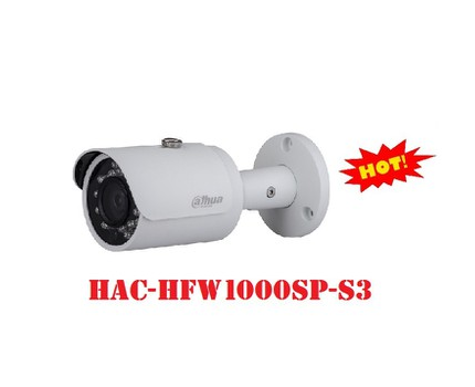 Camera hồng ngoại 1.0 Mp DAHUA HAC-HFW1000SP-S3